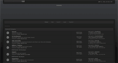 Desktop Screenshot of forums.gnomoria.com